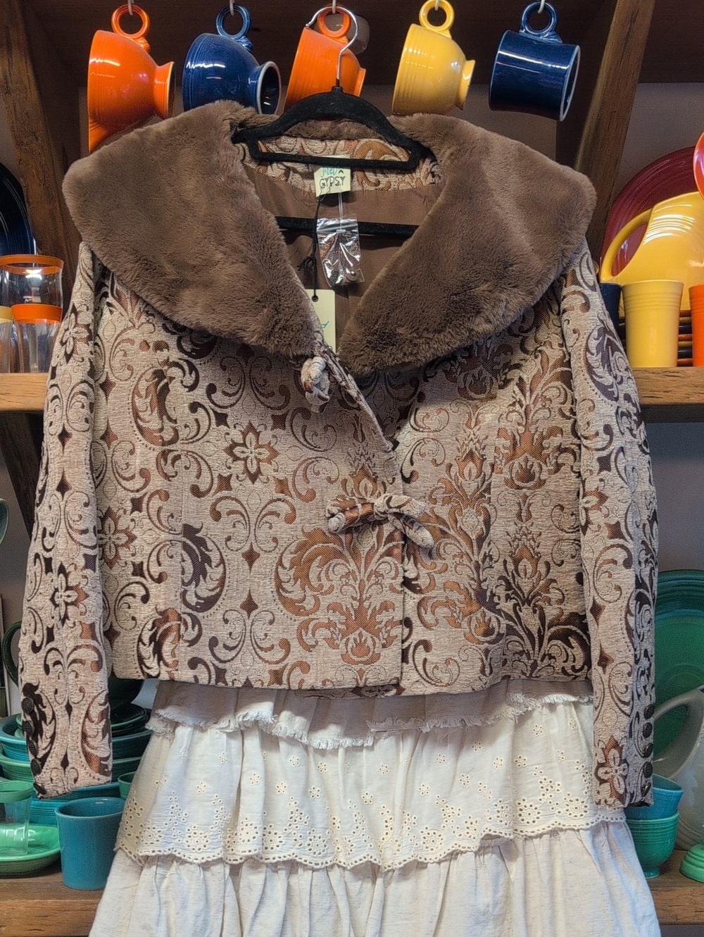 "NWTO"JADED GYPSY Victorian Style Jacket